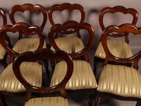 Good Set of 12 Victorian Mahogany Balloon Back Dining Chairs (3 of 8) Good Set of 12 Victorian Mahogany Balloon Back Dining Chairs (3 of 8)