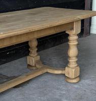French Bleached Oak Refectory Farmhouse Dining Table (14 of 26) French Bleached Oak Refectory Farmhouse Dining Table (14 of 26)