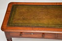 Antique Victorian Mahogany Leather Top Writing Table / Desk (9 of 10) Antique Victorian Mahogany Leather Top Writing Table / Desk (9 of 10)