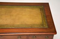 Antique Victorian Mahogany Pedestal Desk (4 of 10) Antique Victorian Mahogany Pedestal Desk (4 of 10)