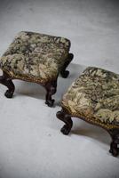 Pair of Antique Victorian Footstools (6 of 11) Pair of Antique Victorian Footstools (6 of 11)