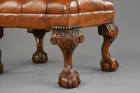 Fine Large Antique Deep Buttoned Leather Wing Chair (13 of 15) Fine Large Antique Deep Buttoned Leather Wing Chair (13 of 15)