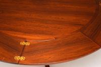 1960’s Danish Rosewood Flip Flap Lotus Dining Table by Dyrlund (9 of 11) 1960’s Danish Rosewood Flip Flap Lotus Dining Table by Dyrlund (9 of 11)