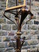 Pair of Antique Brass & Copper Lantern Lamps (4 of 10) Pair of Antique Brass & Copper Lantern Lamps (4 of 10)