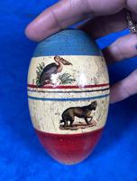 19th Century Skittles Game in Tunbridge Ware White Wood Painted Egg (21 of 21) 19th Century Skittles Game in Tunbridge Ware White Wood Painted Egg (21 of 21)