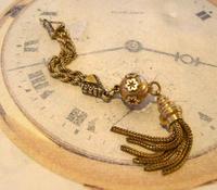 Antique Pocket Watch Chain Tassel Fob 1890s Victorian Long Rose & Yellow Gilt Fob (2 of 11) Antique Pocket Watch Chain Tassel Fob 1890s Victorian Long Rose & Yellow Gilt Fob (2 of 11)