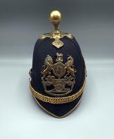 British 1878 Ptn. Home Service Cloth Helmet - Royal Artillery (5 of 7) British 1878 Ptn. Home Service Cloth Helmet - Royal Artillery (5 of 7)