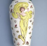 Margaret E Thomson : Royal Doulton Lambeth Faience Vase Mucha Style C.1900 (4 of 10) Margaret E Thomson : Royal Doulton Lambeth Faience Vase Mucha Style C.1900 (4 of 10)