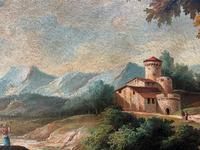 Substantial! Original Italian Landscape Oil by Follower of 17th Century Gaspard Dughet (11 of 15) Substantial! Original Italian Landscape Oil by Follower of 17th Century Gaspard Dughet (11 of 15)