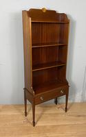 Mahogany Open Bookcase with Drawer (6 of 6) Mahogany Open Bookcase with Drawer (6 of 6)