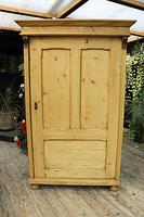 Large Old Pine 1 Door Food Cupboard / Linen / Kitchen / Larder / Wardrobe - We Deliver! (2 of 12) Large Old Pine 1 Door Food Cupboard / Linen / Kitchen / Larder / Wardrobe - We Deliver! (2 of 12)