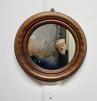 19th Century Small Round Mahogany Wall Mirror (2 of 4) 19th Century Small Round Mahogany Wall Mirror (2 of 4)