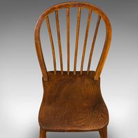 Antique Stick Back Chair, English, Elm, Beech, Station Seat, Victorian c.1870 (4 of 12) Antique Stick Back Chair, English, Elm, Beech, Station Seat, Victorian c.1870 (4 of 12)