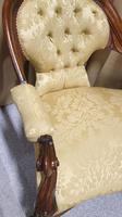 Outstanding Mahogany Cameo Backed Sofa (13 of 20) Outstanding Mahogany Cameo Backed Sofa (13 of 20)