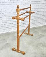 Victorian Pitch Pine Towel Rail (2 of 4) Victorian Pitch Pine Towel Rail (2 of 4)