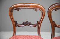 4 Mahogany Balloon Back Dining Chairs (10 of 12) 4 Mahogany Balloon Back Dining Chairs (10 of 12)