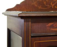 Inlaid Edwardian Mahogany Single Door Display Cabinet (6 of 8) Inlaid Edwardian Mahogany Single Door Display Cabinet (6 of 8)