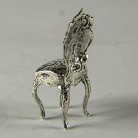 Victorian Miniature Silver Chair with Cherubs (3 of 8) Victorian Miniature Silver Chair with Cherubs (3 of 8)