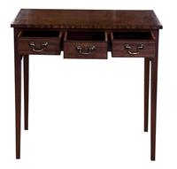 Mahogany 3 Drawer Side Table c1930 (3 of 5) Mahogany 3 Drawer Side Table c1930 (3 of 5)