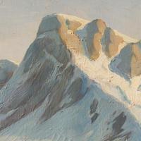 Emanuel A Petersen, Arctic Landscape With Inuit, Oil Painting (4 of 8) Emanuel A Petersen, Arctic Landscape With Inuit, Oil Painting (4 of 8)