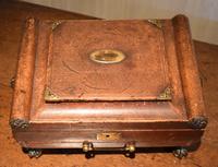 Fine Regency Leather Work Box (13 of 14) Fine Regency Leather Work Box (13 of 14)