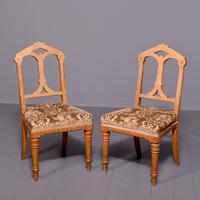 Pair of Oak Gothic Chairs (1 of 7)