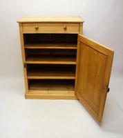Victorian, rustic pine storage cupboard, drawer & shelves - refurbished (5 of 15) Victorian, rustic pine storage cupboard, drawer & shelves - refurbished (5 of 15)