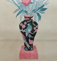 Large Original Japanese Inspired Floral Still Life Watercolour Painting (5 of 12) Large Original Japanese Inspired Floral Still Life Watercolour Painting (5 of 12)