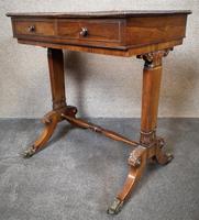 Early 19th Century Free Standing Rosewood Table (4 of 11) Early 19th Century Free Standing Rosewood Table (4 of 11)