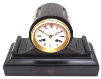 Drum Head Slate Mantel Clock – Gilt Marble 8-day Striking Mantle Clock (2 of 11) Drum Head Slate Mantel Clock – Gilt Marble 8-day Striking Mantle Clock (2 of 11)