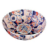 Japanese Meiji Period Imari Fluted Bowl (11 of 13) Japanese Meiji Period Imari Fluted Bowl (11 of 13)