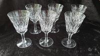 Set of Six Stuart Crystal Goblets 'Cardinal' (3 of 7) Set of Six Stuart Crystal Goblets 'Cardinal' (3 of 7)
