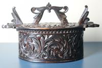 Scandinavian / Norwegian 'Folk Art' Baroque / Acanthus carved tine box c.1885 (5 of 53) Scandinavian / Norwegian 'Folk Art' Baroque / Acanthus carved tine box c.1885 (5 of 53)