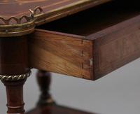 19th Century Mahogany & Inlaid Three Tier Etagere Table (5 of 11) 19th Century Mahogany & Inlaid Three Tier Etagere Table (5 of 11)