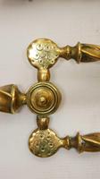 Three Piece Victorian 26" Brass Spiral Fire Irons or Companion Set (5 of 12) Three Piece Victorian 26" Brass Spiral Fire Irons or Companion Set (5 of 12)