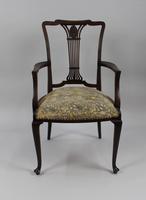 Antique Georgian Mahogany Armchair (8 of 8) Antique Georgian Mahogany Armchair (8 of 8)