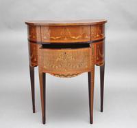 19th Century Mahogany Inlaid Side Table (5 of 11) 19th Century Mahogany Inlaid Side Table (5 of 11)