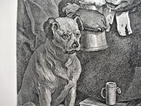 William Hogath original print, The Bruiser, engraved 1763, early 19th century impression (7 of 8) William Hogath original print, The Bruiser, engraved 1763, early 19th century impression (7 of 8)