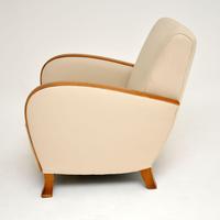 Pair of Swedish Art Deco Satin Birch Armchairs (8 of 9) Pair of Swedish Art Deco Satin Birch Armchairs (8 of 9)