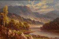 Oil Painting Pair by Sidney Yates Johnson “Morning & Evening in the Highlands” (6 of 7) Oil Painting Pair by Sidney Yates Johnson “Morning & Evening in the Highlands” (6 of 7)