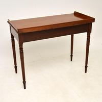Antique Victorian Mahogany Writing Table / Desk (8 of 10) Antique Victorian Mahogany Writing Table / Desk (8 of 10)