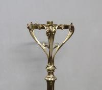 Art Nouveau Polished Brass Floor Lamp (6 of 8) Art Nouveau Polished Brass Floor Lamp (6 of 8)