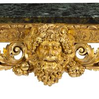 Imposing Victorian giltwood console table in the manner of William Kent (6 of 8) Imposing Victorian giltwood console table in the manner of William Kent (6 of 8)