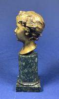 19th Century Gilt Bronze Bust of a Boy (6 of 9) 19th Century Gilt Bronze Bust of a Boy (6 of 9)