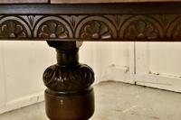 Large Dark Oak Refectory Extending Table (11 of 12) Large Dark Oak Refectory Extending Table (11 of 12)