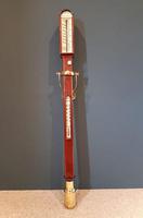 Antique Mahogany Marine Stick Barometer on Gimble (4 of 7) Antique Mahogany Marine Stick Barometer on Gimble (4 of 7)