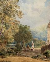William Charles Goddard (exh.1885) Stunning Country Watermill Landscape Painting (7 of 15) William Charles Goddard (exh.1885) Stunning Country Watermill Landscape Painting (7 of 15)