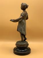 Fab Pair of 19th Century French Bronzed Spelter Statues Figurines Flower & Cherry Sellers (7 of 11) Fab Pair of 19th Century French Bronzed Spelter Statues Figurines Flower & Cherry Sellers (7 of 11)