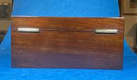 Georgian Brass Inlaid Mahogany Jewellery Box. (4 of 20) Georgian Brass Inlaid Mahogany Jewellery Box. (4 of 20)
