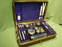 Quality French Fitted Travel – Vanity Box. c1880 (12 of 13) Quality French Fitted Travel – Vanity Box. c1880 (12 of 13)